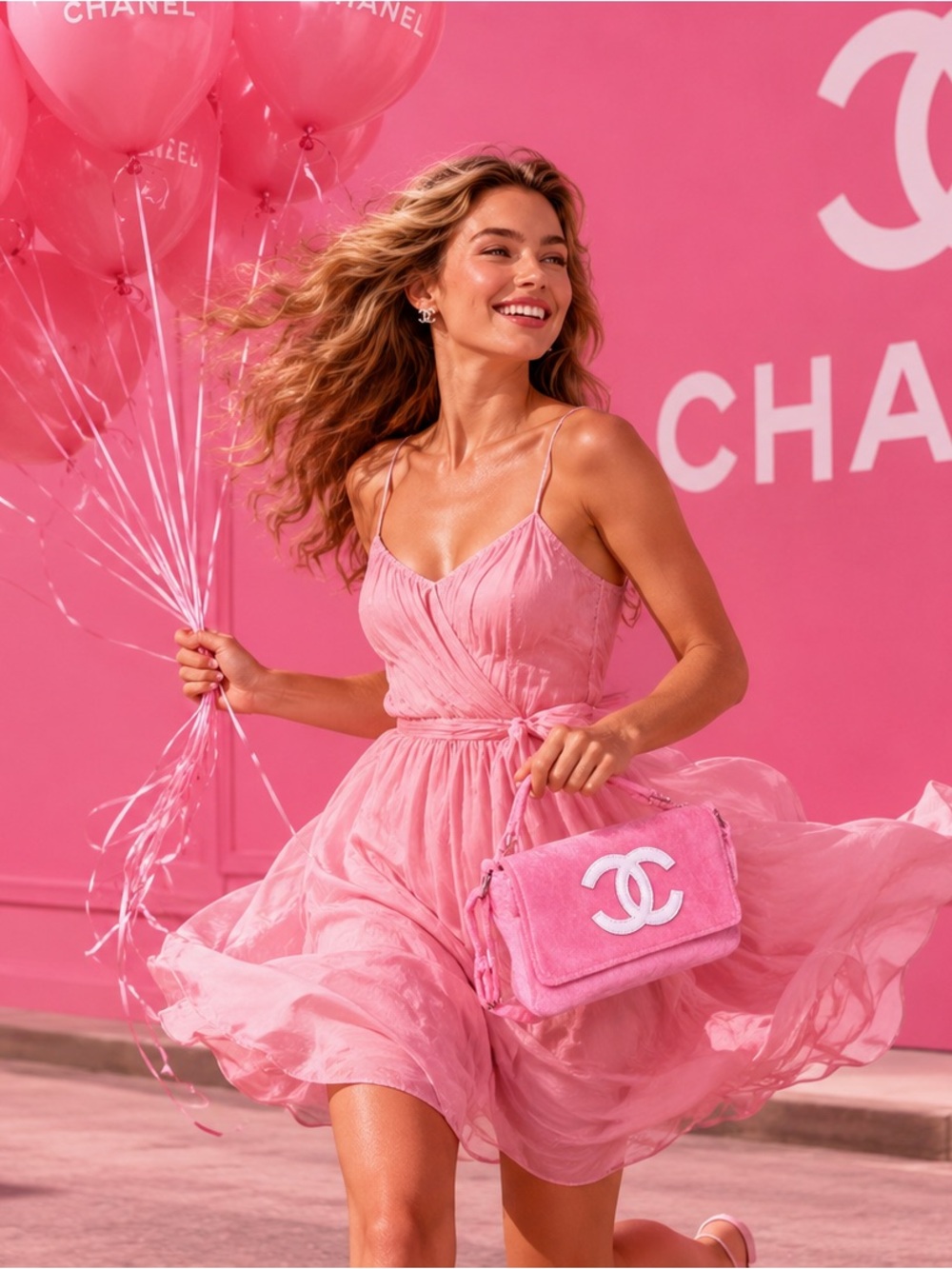 CHANEL Pink Shoulder Bag (New)